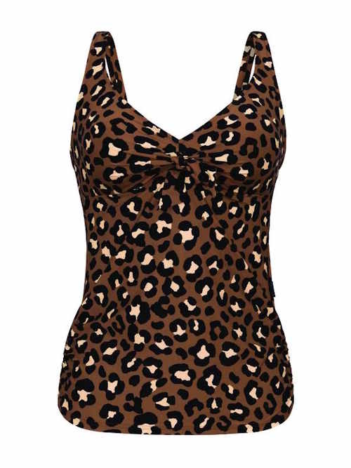 Rosa Faia Badmode Alina bruin tankini top