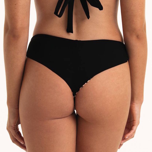Rosa Faia Badmode Grace zwart/bruin bikini broekje