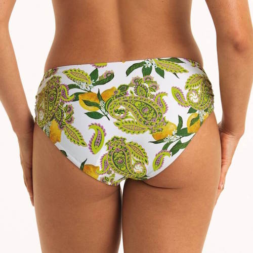 Rosa Faia Badmode Ida wit/print bikini broekje