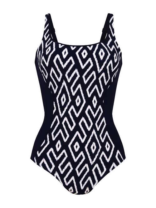Anita Care Togo marine blauw prothese badpak