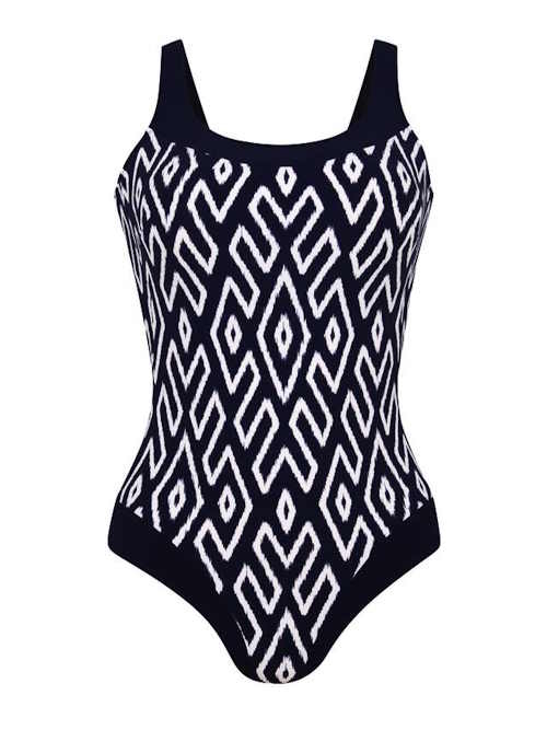 Anita Care Stockholm marine blauw prothese badpak