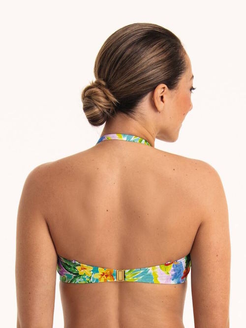 Anita Care Santa Rosa wit/print prothese bikinitop