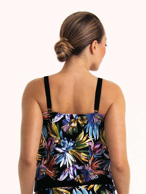 Anita Care Girona zwart/print prothese tankini