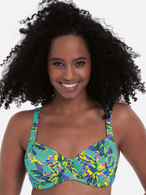 Rosa Faia Badmode Sibel turquoise/print bikini set