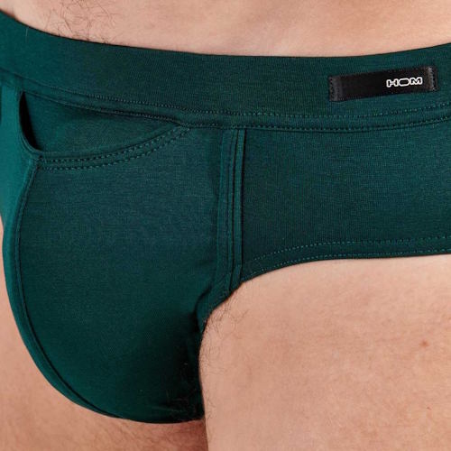 HOM Comfort groen heren slip