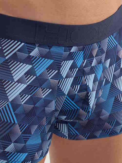 HOM Mekong blauw/print boxershort