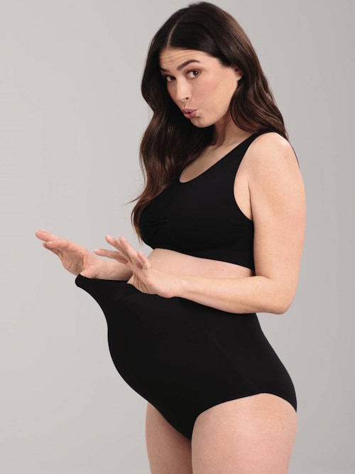 Anita Maternity Essential zwart zwangerschapsslip