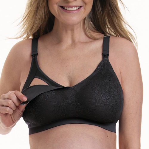 Anita Maternity Essential antraciet voedings bh