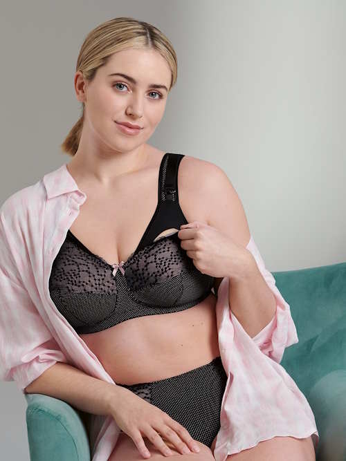 Anita Maternity Miss Orely zwart voedings bh