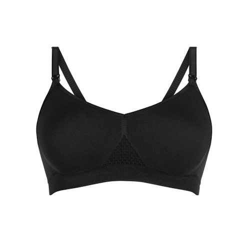 Anita Maternity Seamless zwart voedings bh