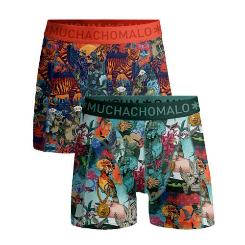 Muchachomalo Birdcat multicolor/print katoenen boxershort
