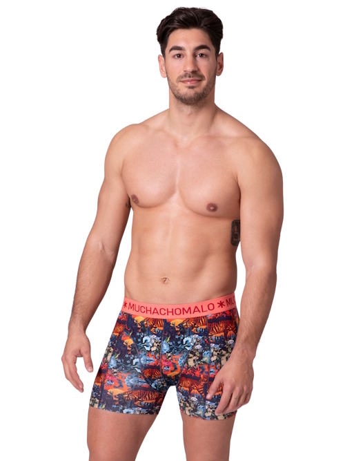Muchachomalo Birdcat multicolor/print katoenen boxershort
