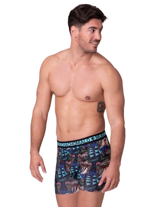 Muchachomalo Captain Donkey multicolor/print katoenen boxershort