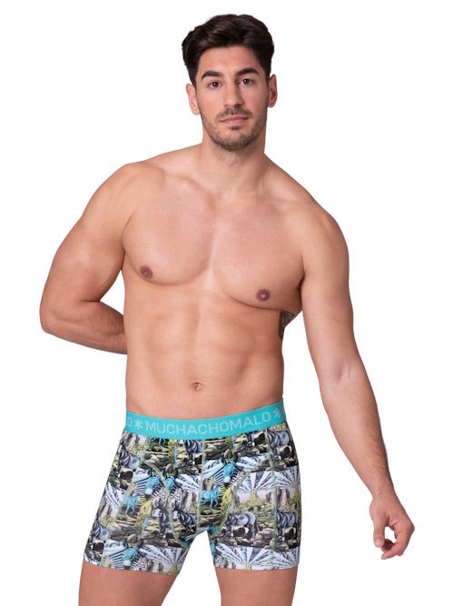 Muchachomalo Captain Donkey multicolor/print katoenen boxershort