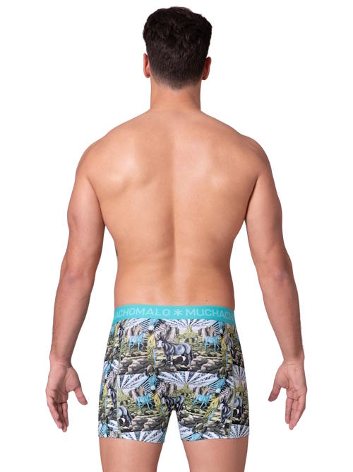 Muchachomalo Captain Donkey multicolor/print katoenen boxershort