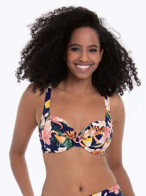 Rosa Faia Badmode Hermine blauw/print bikini set
