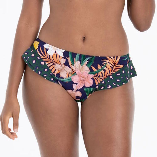 Rosa Faia Badmode Akita blauw/print prothese bikinitop