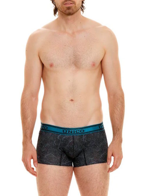 Mundo Unico Espuma zwart/print sport trunk