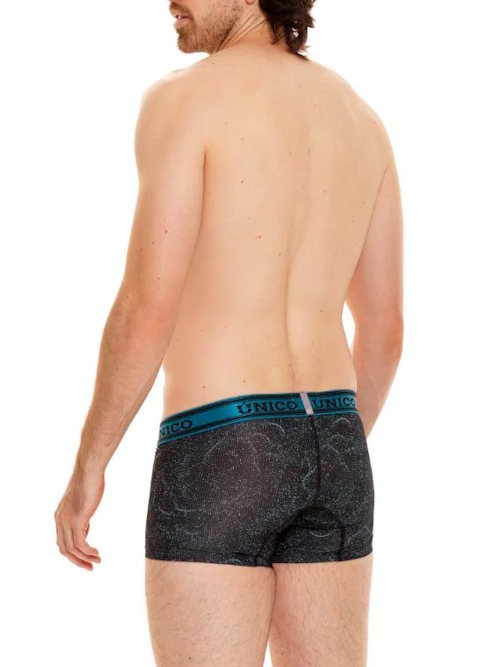 Mundo Unico Espuma zwart/print sport trunk
