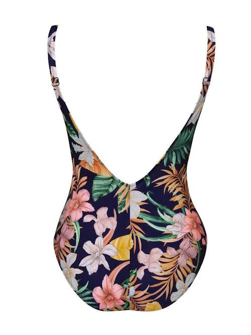 Rosa Faia Badmode Elouise blauw/print badpak