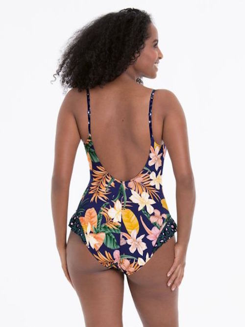 Rosa Faia Badmode Joni blauw/print badpak