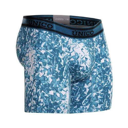 Mundo Unico Triza wit/print katoenen boxershort