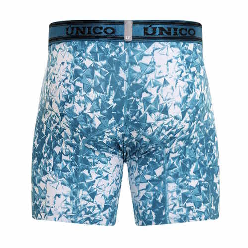 Mundo Unico Triza wit/print katoenen boxershort