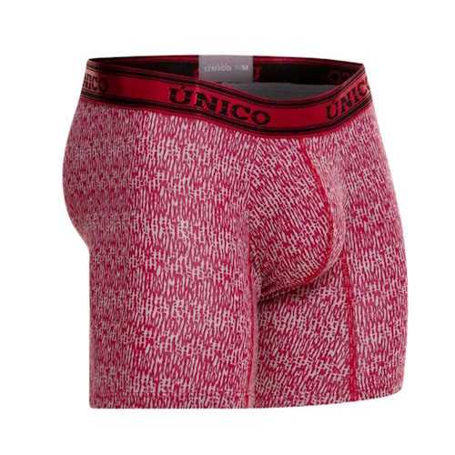 Mundo Unico Tallo rood/print katoenen boxershort