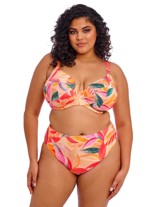 Elomi Swim Sancho Beach oranje/roze soft-cup bikinitop