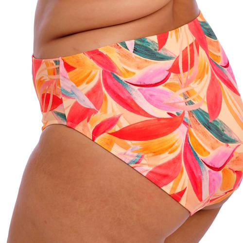 Elomi Swim Sancho Beach oranje/roze bikini broekje