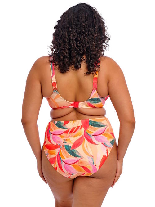 Elomi Swim Sancho Beach oranje/roze bikini broekje