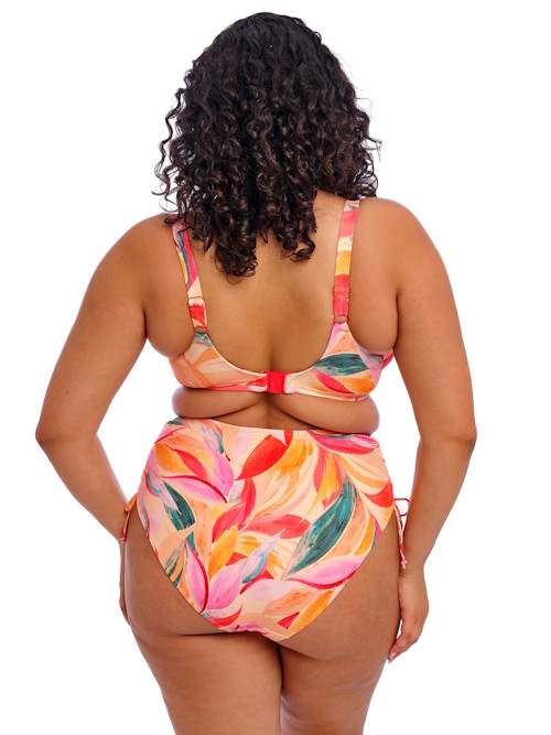 Elomi Swim Sancho Beach oranje/roze bikini broekje