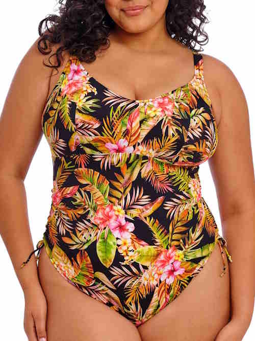 Elomi Swim Tiger Valley zwart badpak