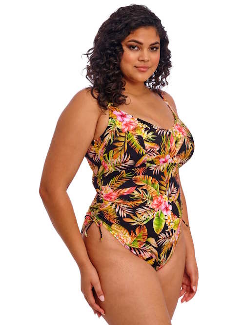Elomi Swim Tiger Valley zwart badpak