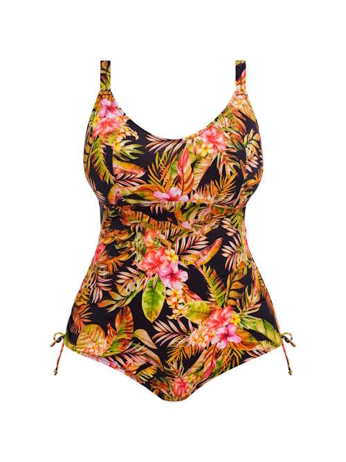 Elomi Swim Tiger Valley zwart badpak