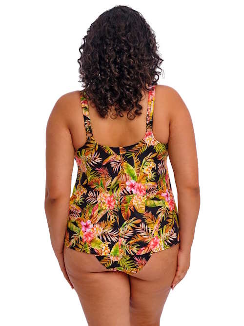 Elomi Swim Tiger Valley zwart tankini top