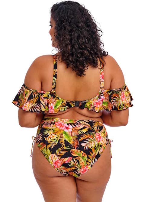 Elomi Swim Tiger Valley zwart soft-cup bikinitop