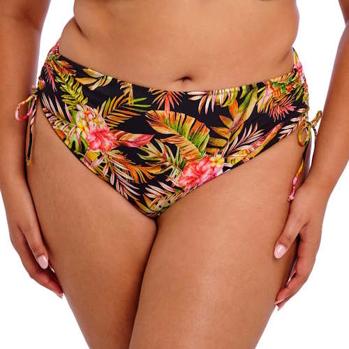 Elomi Swim Tiger Valley zwart bikini broekje