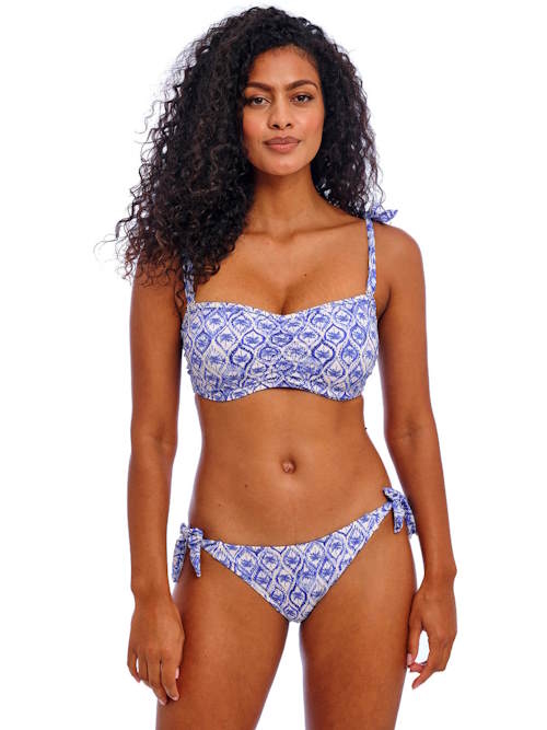 Freya Swim Ocean Breeze jeans blauw voorgevormde bikinitop
