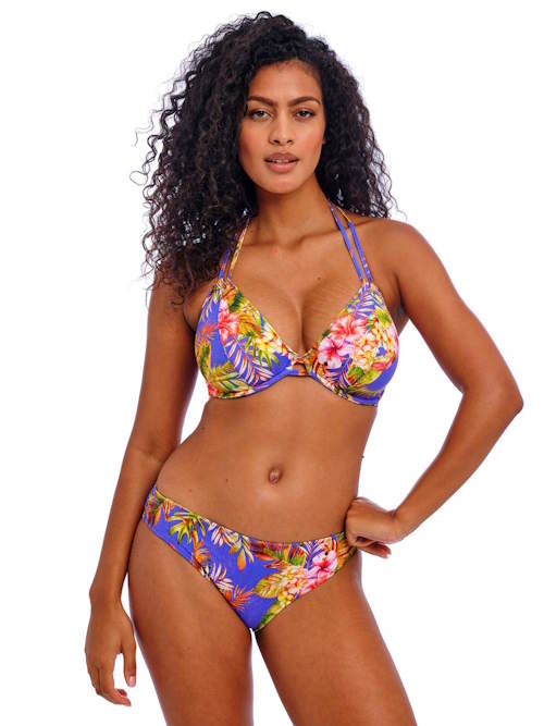 Freya Swim Tiger Valley blauw soft-cup bikinitop