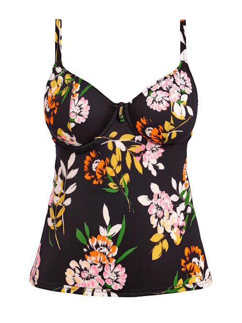 Freya Swim Twilight Soul zwart tankini top