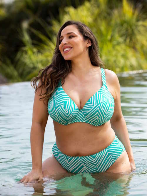 Freya Swim Fiji Falls blauw soft-cup bikinitop