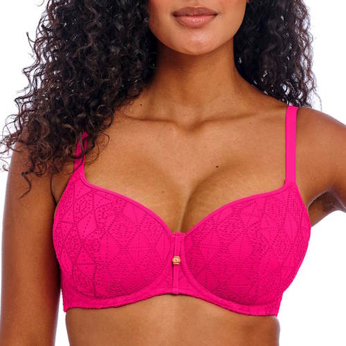 Freya Swim Nomad Nights fuchsia voorgevormde bikinitop