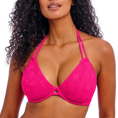 Freya Swim Nomad Nights fuchsia soft-cup bikinitop