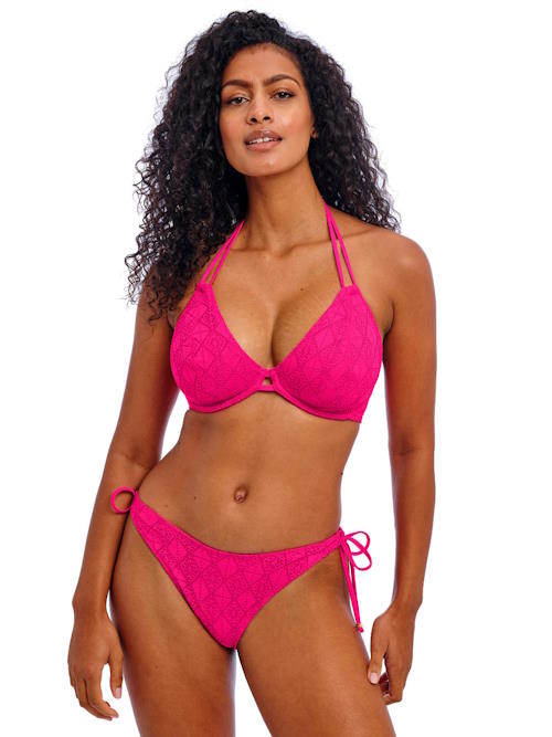 Freya Swim Nomad Nights fuchsia soft-cup bikinitop