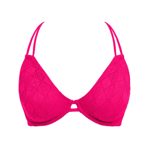 Freya Swim Nomad Nights fuchsia soft-cup bikinitop
