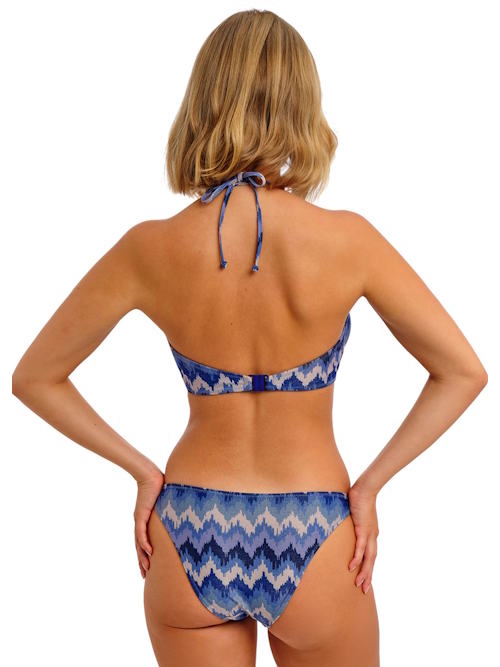 Freya Swim Arizona Wave blauw/print soft-cup bikinitop
