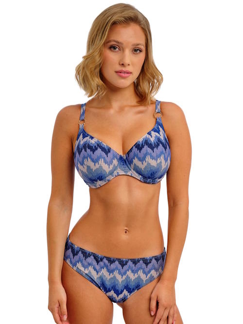 Freya Swim Arizona Wave blauw/print bikini broekje