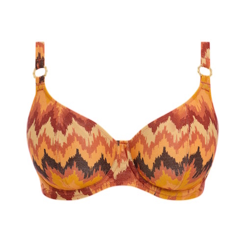 Freya Swim Arizona Wave bruin voorgevormde bikinitop