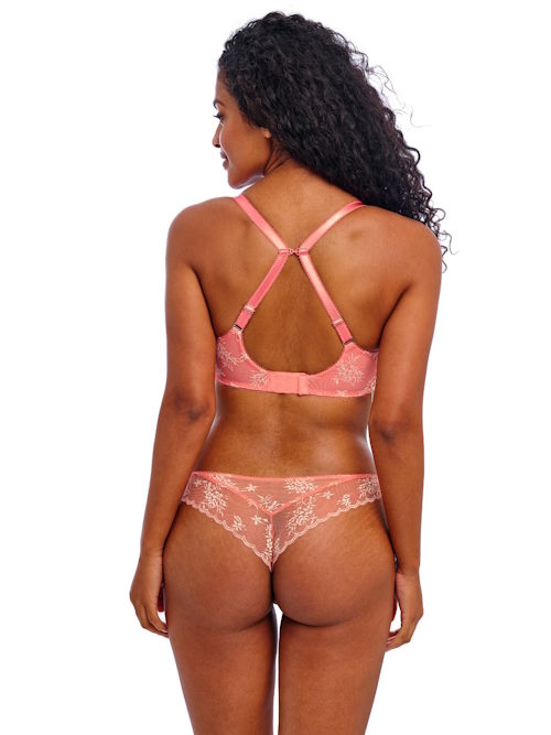 Freya Offbeat Decadence coral niet voorgevormde bh